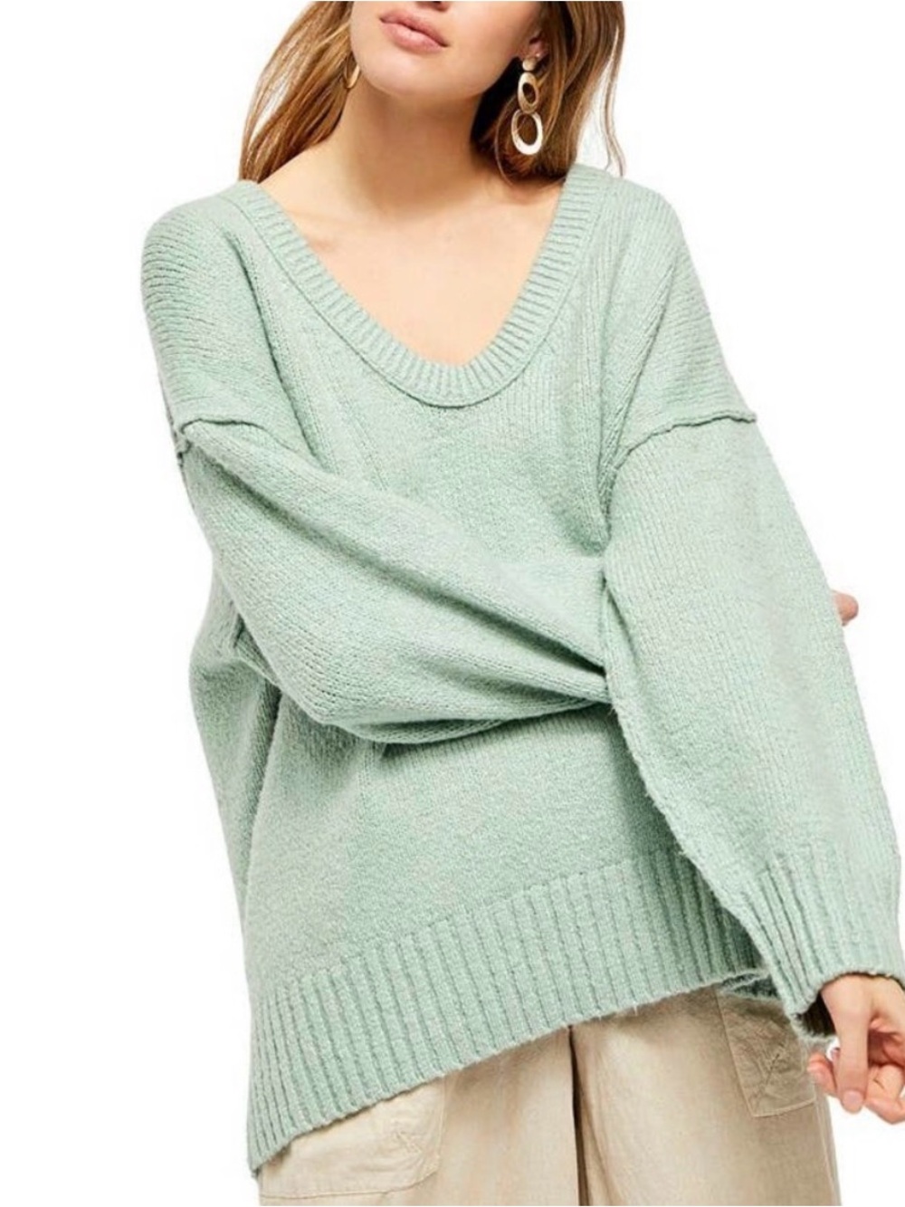 Free People | Brookside Oversized Slouchy Sweater